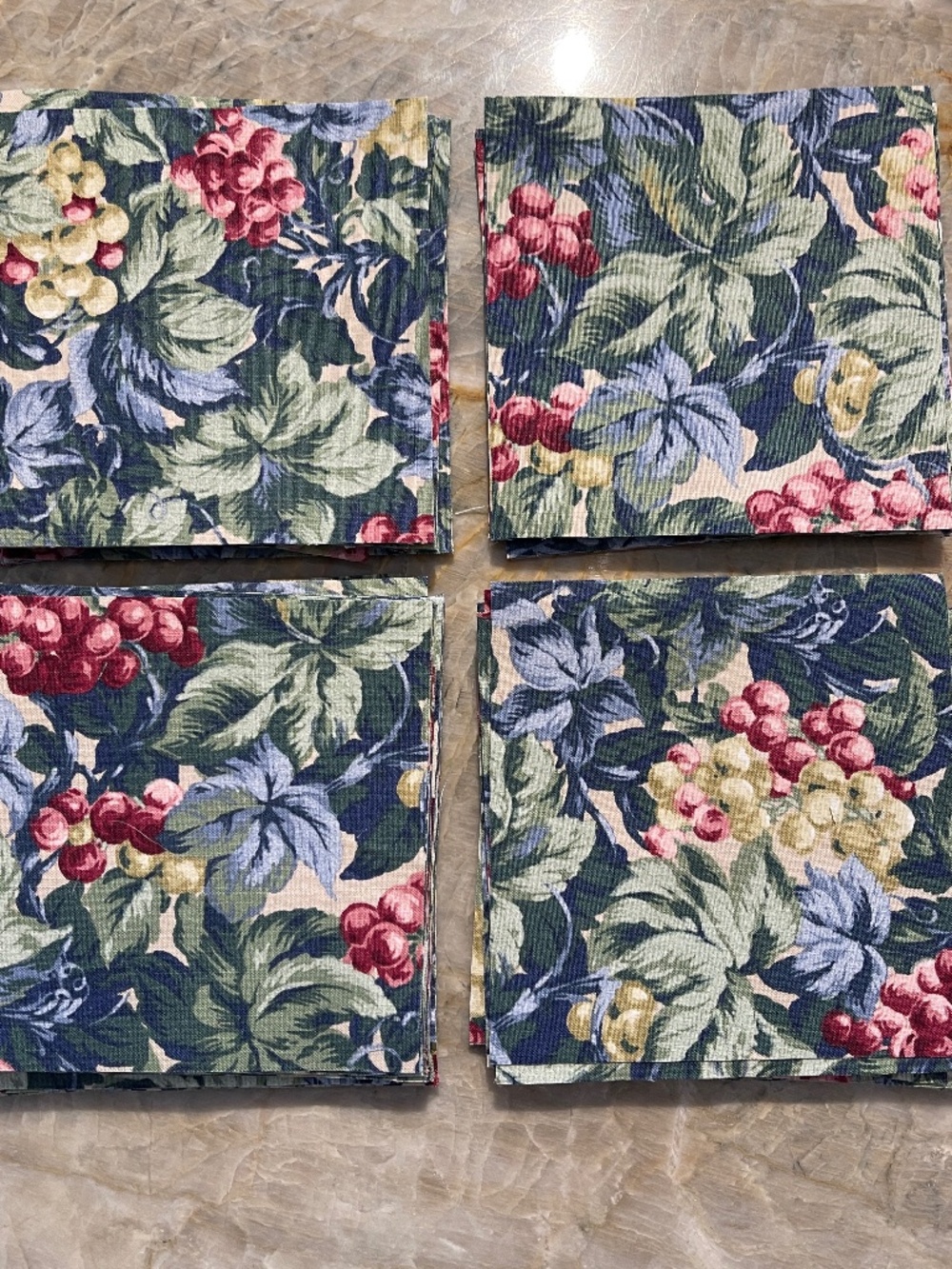 108 Precut 5" Quilt Squares Assorted Fabric Charm Pack